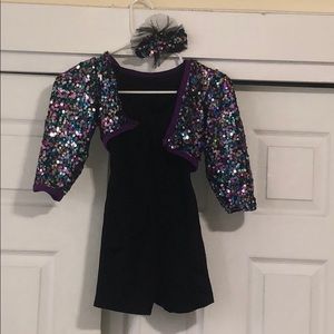 sequin dance costume